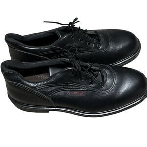 RED WINGS x CRAFTSMAN USA Black Leather Oxford Work Shoes Lace 13D 13